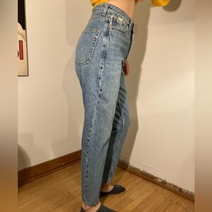 Medium Wash Mom Jeans